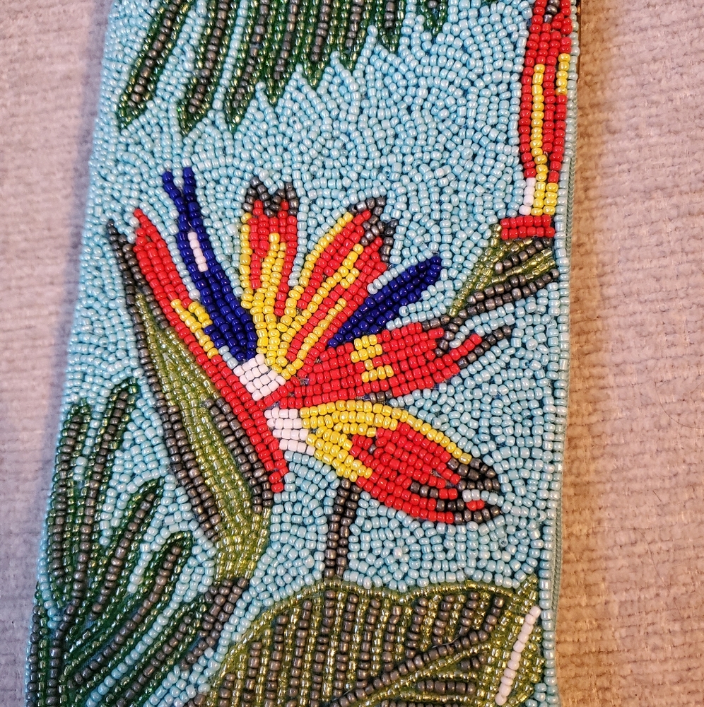 Colorful Beaded Women's Bag